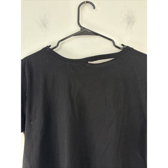 N:Philanthropy WOMEN'S SIZE Large  Zander Distressed Short Sleeve Cotton Tee $78 - Picture 4 of 7